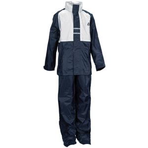 Ralka regenpak junior blauw/wit maat 152