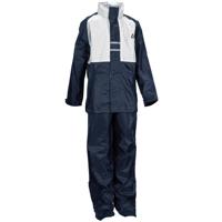 Ralka regenpak junior blauw/wit maat 116