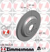 Remschijf Coat Z 400366320