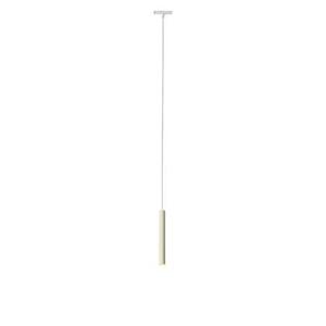 QAZQA Moderne hanglamp wit beige voor railsysteem 1-fase - Slimline