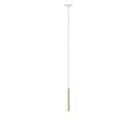 QAZQA Moderne hanglamp wit beige voor railsysteem 1-fase - Slimline