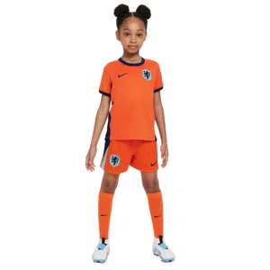 Nederlands Elftal Minikit Thuis 2024-2026 - Maat 104 - Kleur: BlauwOranje | Soccerfanshop