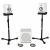 Devine RX-5A White Set + Sub studiomonitoren