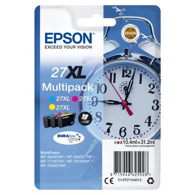 Originele inktcartridge Epson 27XL Zwart Multicolour Cyaan/Magenta/Geel