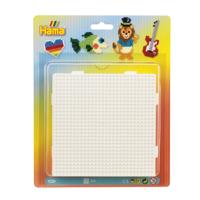 Hama Strijkkralen Grondplaten 4 Stuks Wit - thumbnail