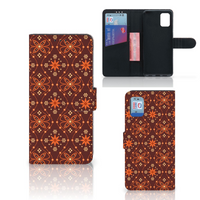 Samsung Galaxy A31 Telefoon Hoesje Batik Brown