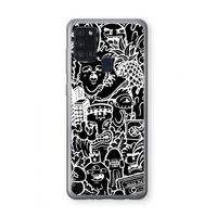 Vexx Black Mixtape: Samsung Galaxy A21s Transparant Hoesje Vexx Black Mixtape: Samsung Galaxy A21s Transparant Hoesje
