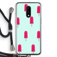 Waterijsje: OnePlus 7 Transparant Hoesje met koord
