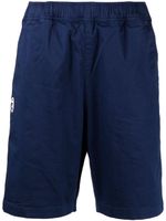 AAPE BY *A BATHING APE® short de sport à logo imprimé - Bleu - thumbnail