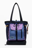 Grote nylon tote rugzak - BLUE - U Grote nylon tote rugzak - BLUE - U