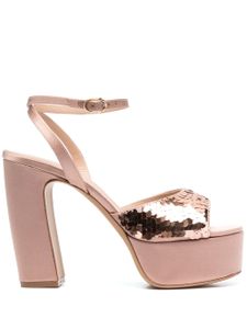 Roberto Festa sequin-embellished 120mm sandals - Rose