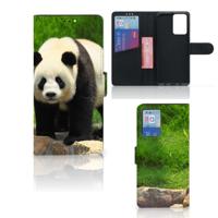 Xiaomi Redmi Note 10 Pro | Telefoonhoesje | Met pasjeshouder | Panda