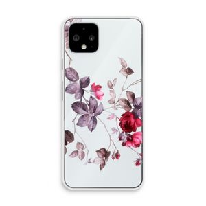 Mooie bloemen: Pixel 4 Transparant Hoesje