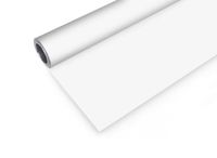 BRESSER Vinyl achtergrondrol wit 2,00x8m