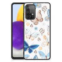 Dierenprint Telefoonhoesje voor Samsung Galaxy A72 (5G/4G) Vlinder - thumbnail