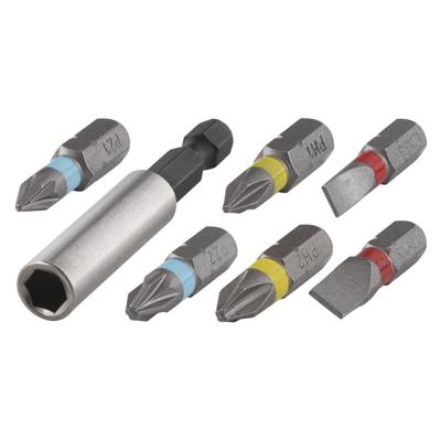 Set van tips Wolfcraft 2445000 Schroevendraaier PZ Phillips