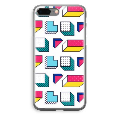 8-bit N°7: iPhone 8 Plus Transparant Hoesje
