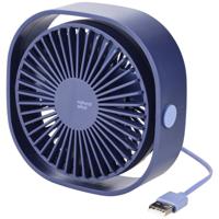 Renkforce RF-USBF-401-BL USB-ventilator In hoogte verstelbaar (b x h x d) 123 x 123 x 50 mm - thumbnail