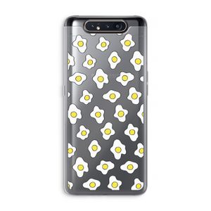 Spiegeleitjes: Samsung Galaxy A80 Transparant Hoesje