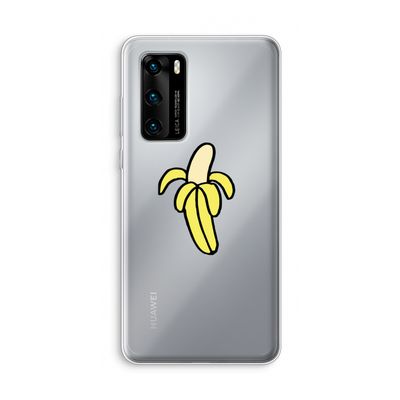 Banana: Huawei P40 Transparant Hoesje