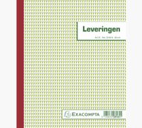 Exacompta leveringen, ft 21 x 18 cm, tripli (50 x 3 vel), Nederlandstalig - thumbnail