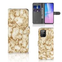 Samsung S10 Lite | Bookcase | Marmer Goud