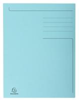 Dossiermap exacompta forever a4 3 kleppen 280gr bl | 50 stuks