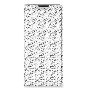 Xiaomi Redmi Note 10 Pro Hoesje met Magneet Stripes Dots