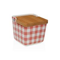 Zoutvaatje met deksel Versa VICHY Keramisch 8,8 x 8,5 x 8,8 cm