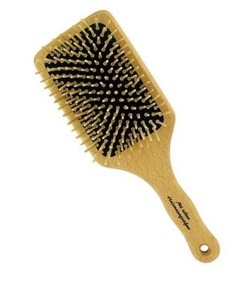 Forsters Paddle borstel punt hout noppen (1 st)