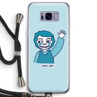 Zwaai: Samsung Galaxy S8 Transparant Hoesje met koord
