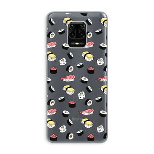 Sushi time: Xiaomi Redmi Note 9 Pro Transparant Hoesje