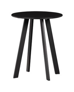 WOOOD Outdoor Bijzettafel 'Fer' Ø40cm, kleur Zwart