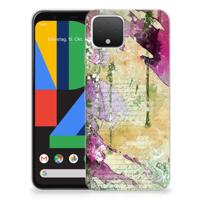 Smartphone hoesje Google Pixel 4 Letter Painting