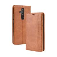 Magnetische gesp retro Crazy Horse textuur horizontale Flip lederen case voor Nokia X71/8 1 Plus met houder & card slots & fotolijst (bruin)
