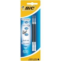 Gelschrijvervulling Bic tbv diverse gelpennen zwart M ÃƒÆ’ 2st