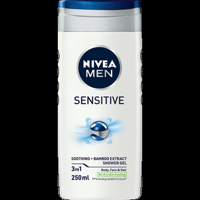 Nivea Men Sensitive 3 In 1 Shower Gel 250 ML bij Jumbo - thumbnail