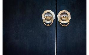 Goossens Schilderij Knock On My Door, 148 x 98 cm