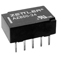 Zettler Electronics Zettler electronics Printrelais 12 V/DC 1 A 2x wisselcontact 1 stuk(s) - thumbnail