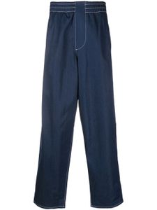 Sunnei jean à taille élastique - Bleu