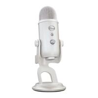 USB Microfoon - Blue Yeti Premium - voor opname, streaming, gaming, podcast op pc of Mac - White White Mist