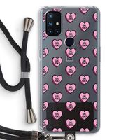 GIRL POWER: OnePlus Nord N10 5G Transparant Hoesje met koord
