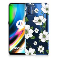 Motorola Moto G9 Plus TPU Case Dogwood Flowers - thumbnail