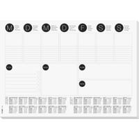 Sigel H6506 Bureau onderlegger Papier Weekplanner (b x h) 42 cm x 29.70 cm 2026, 2027 30 vellen