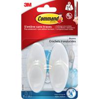 3M Command-badkamer medium haak (l x b x h) 86 x 35 x 29 mm Wit Inhoud: 2 stuk(s) - thumbnail