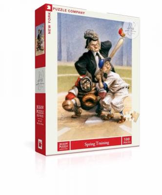 New York Puzzle Company Puzzel Voorjaarstraining - 500 stukjes