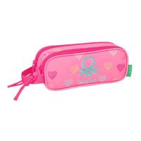 Alleshouder Benetton Heart Roze 21 x 8 x 6 cm