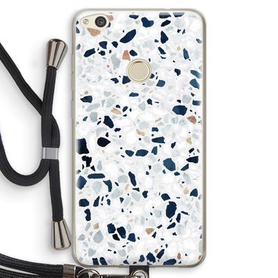 Terrazzo N°1: Huawei Ascend P8 Lite (2017) Transparant Hoesje met koord