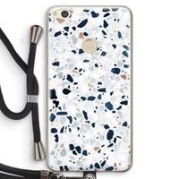 Terrazzo N°1: Huawei Ascend P8 Lite (2017) Transparant Hoesje met koord
