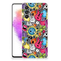 Samsung Galaxy A73 5G Silicone Back Cover Punk Rock - thumbnail